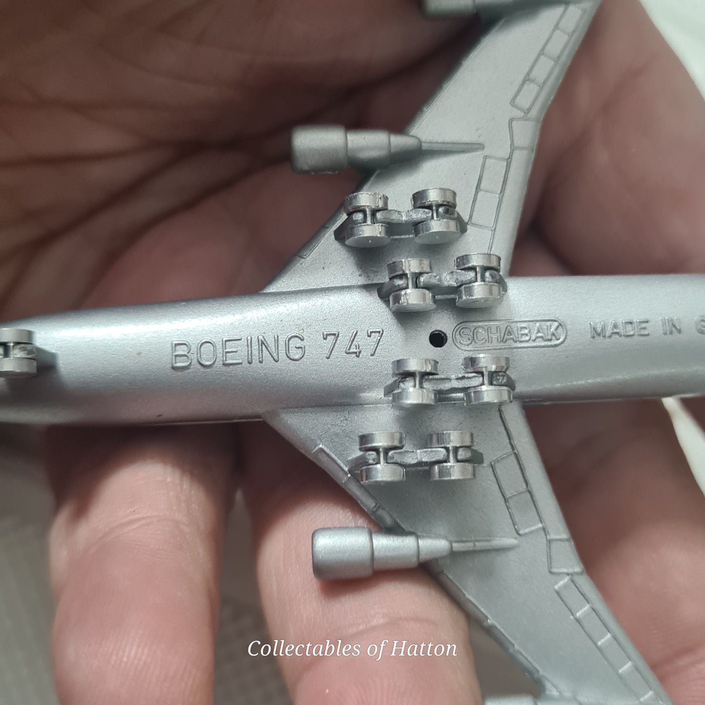 Schabak 1:600 Boeing 747-300 Varig "Brasil" Germany diecast plane boxed 901/12