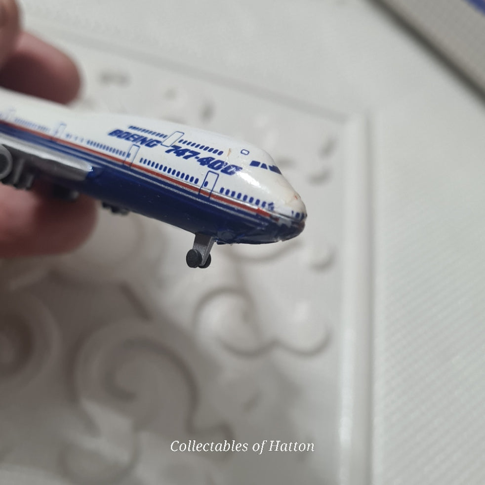 Schabak 1:600 Boeing 747-400 generic issue Germany diecast plane boxed 921/33