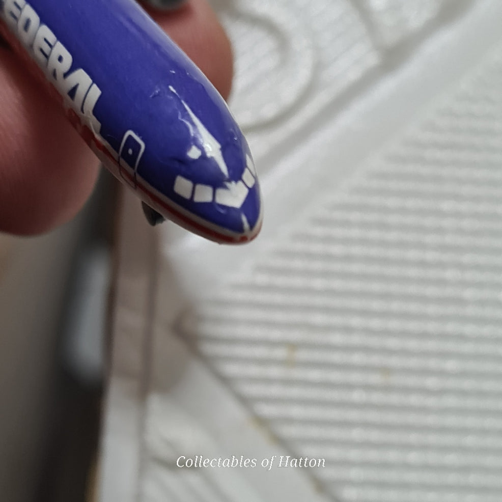 Schabak 1:600 McDonnell Douglas MD-11 Federal Express Germany diecast plane boxed 943/66