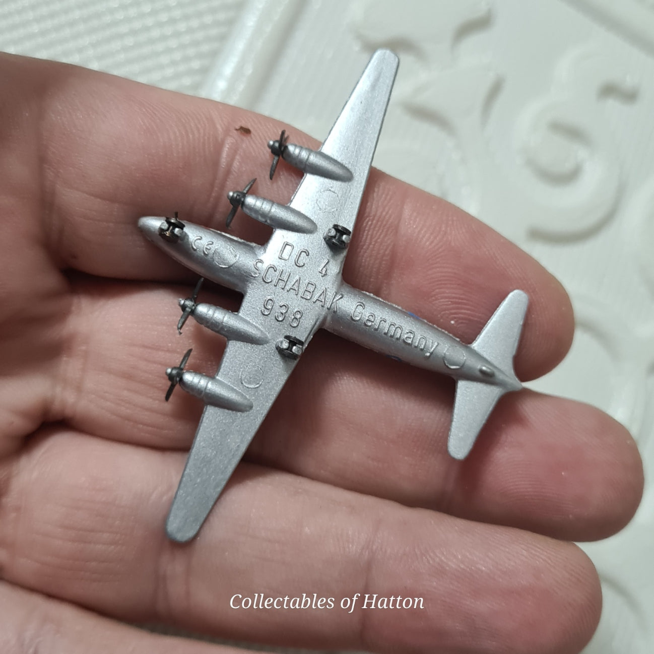 Schabak 1:600 Douglas DC-4 Berlin Airlift U.S. Air Force 1945 Germany diecast plane boxed 938/86