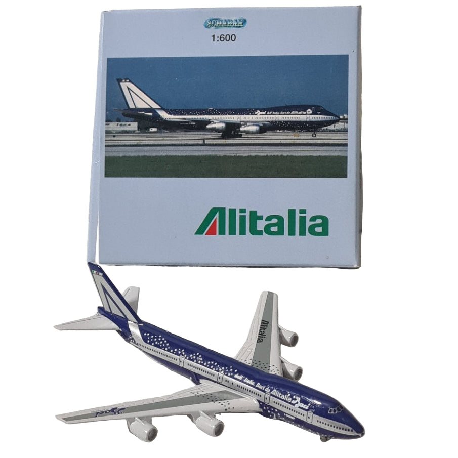 alitalia baci livery boeing 747 model plane