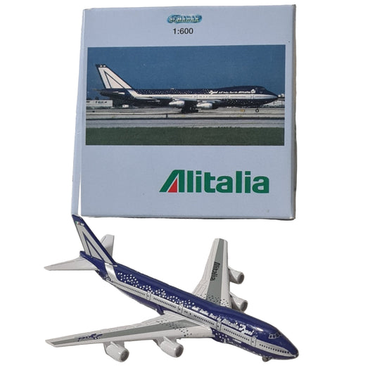 alitalia baci livery boeing 747 model plane