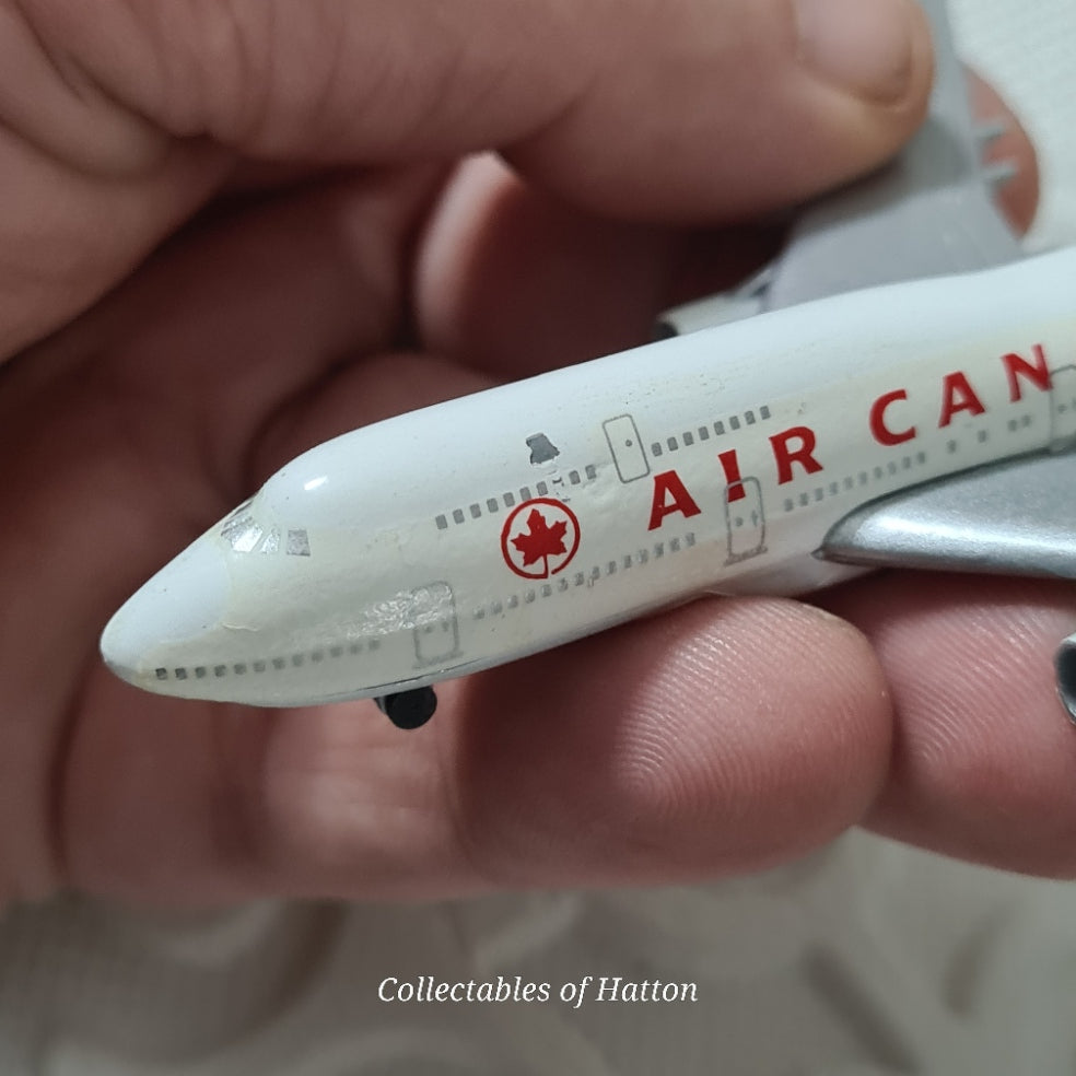 Schabak 1:600 Boeing 747-400  Air Canada Germany diecast plane boxed 921/19
