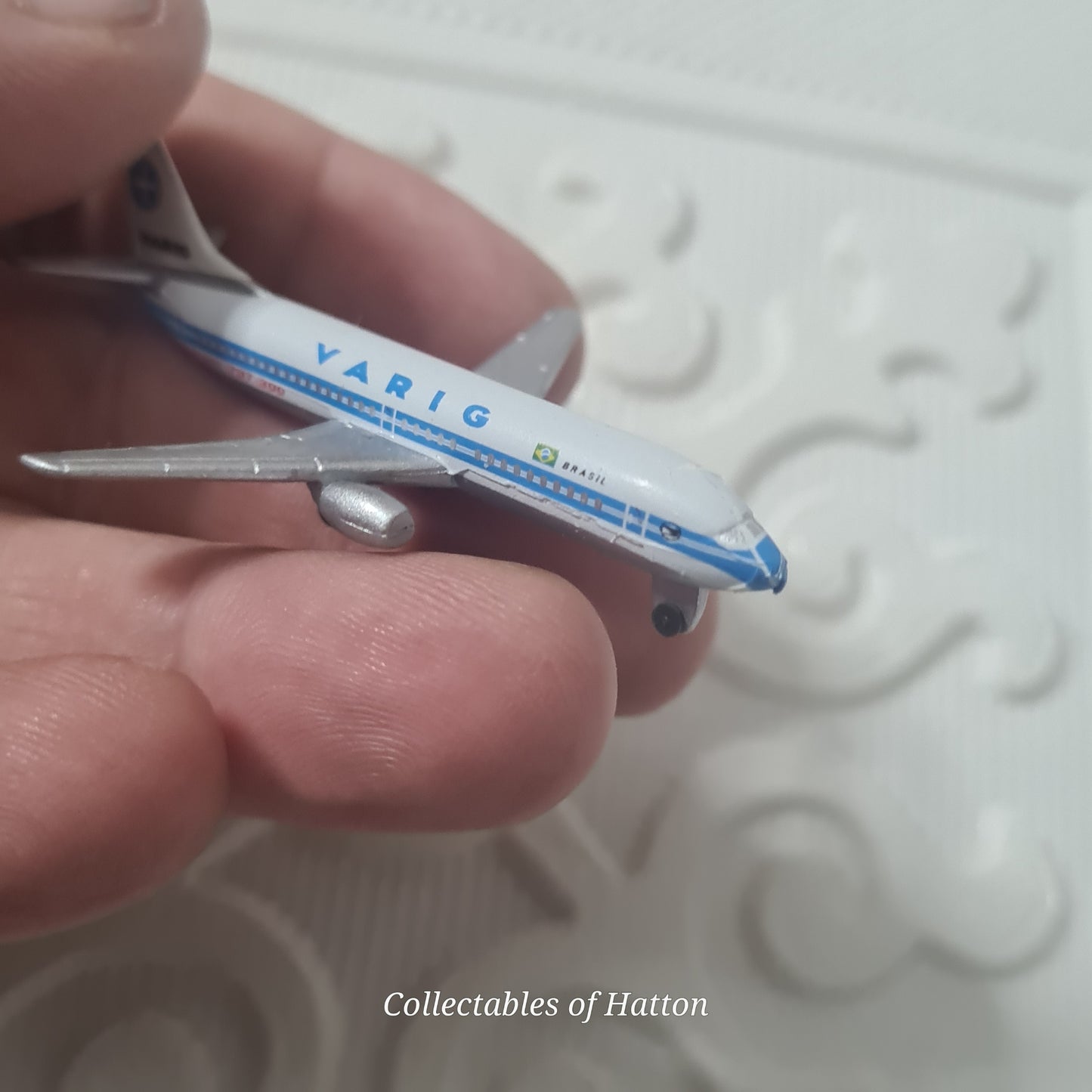 Schabak 1:600 Boeing 737-300 Varig Germany diecast plane boxed 925/12