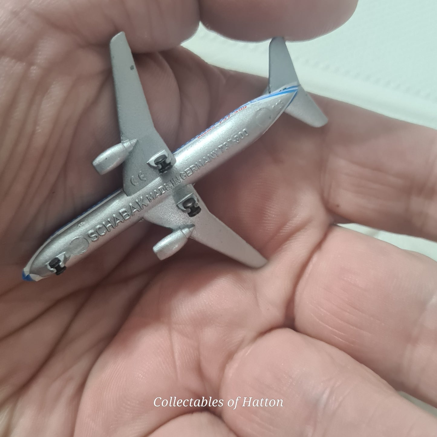 Schabak 1:600 Boeing 737-300 Varig Germany diecast plane boxed 925/12