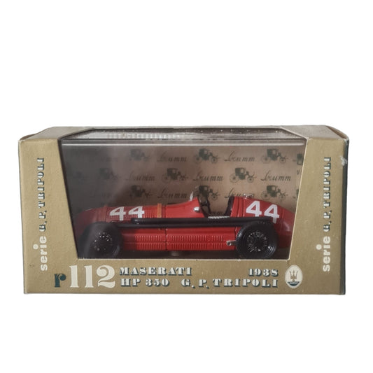 maserati 1938 racing car model brumm r112