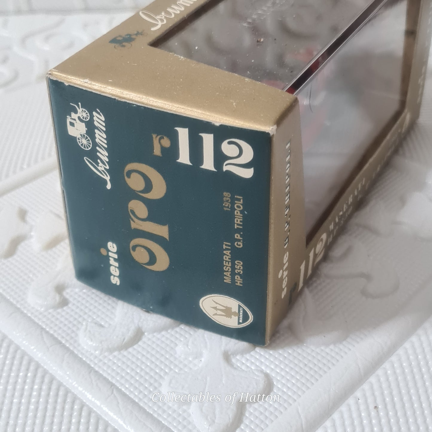 Brumm R112 1:43 Maserati 1938 tripoli GP #44 racing car perfect boxed