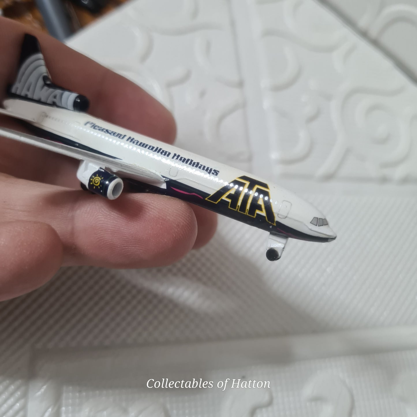 Schabak 1:600 Lockheed L-1011 ATA pleasant Hawaiian Holidays Germany diecast plane boxed 909/112 h