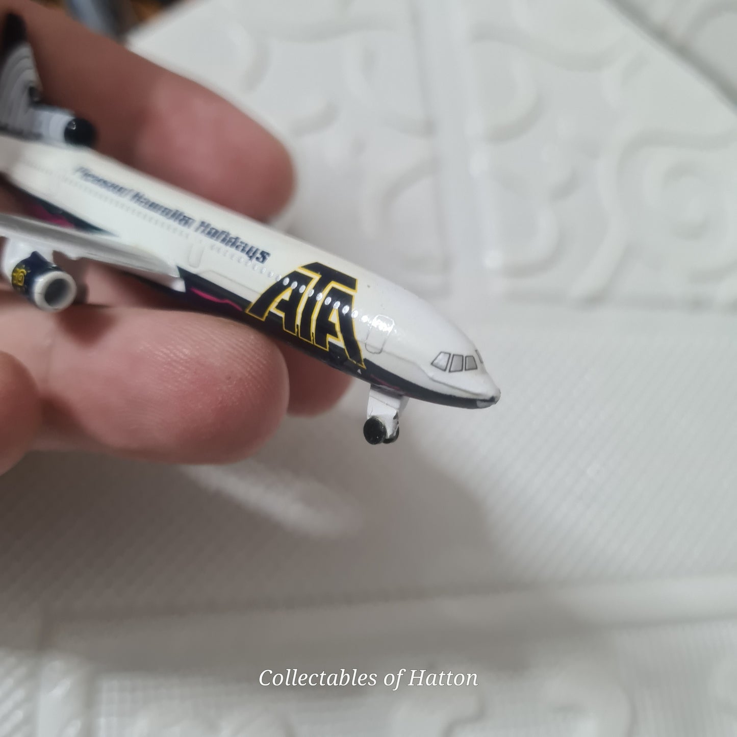 Schabak 1:600 Lockheed L-1011 ATA pleasant Hawaiian Holidays Germany diecast plane boxed 909/112 h