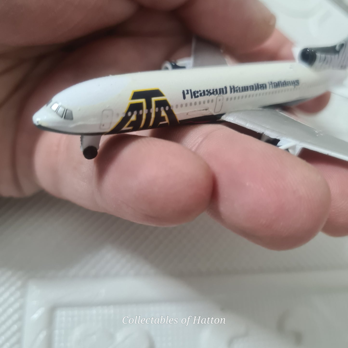 Schabak 1:600 Lockheed L-1011 ATA pleasant Hawaiian Holidays Germany diecast plane boxed 909/112 h