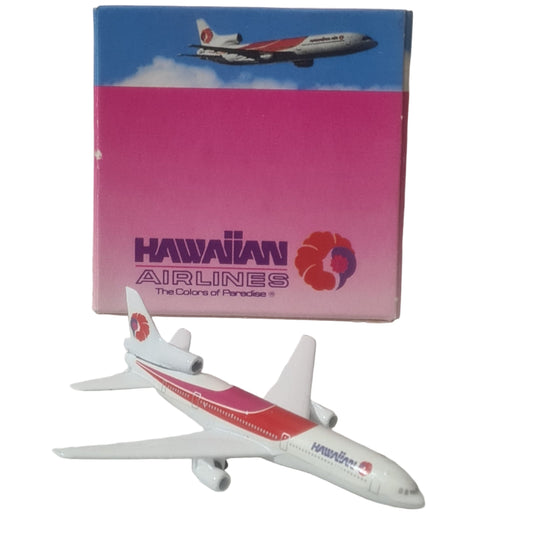 Hawaiian airlines lockheed L-1101 Diecast model plane