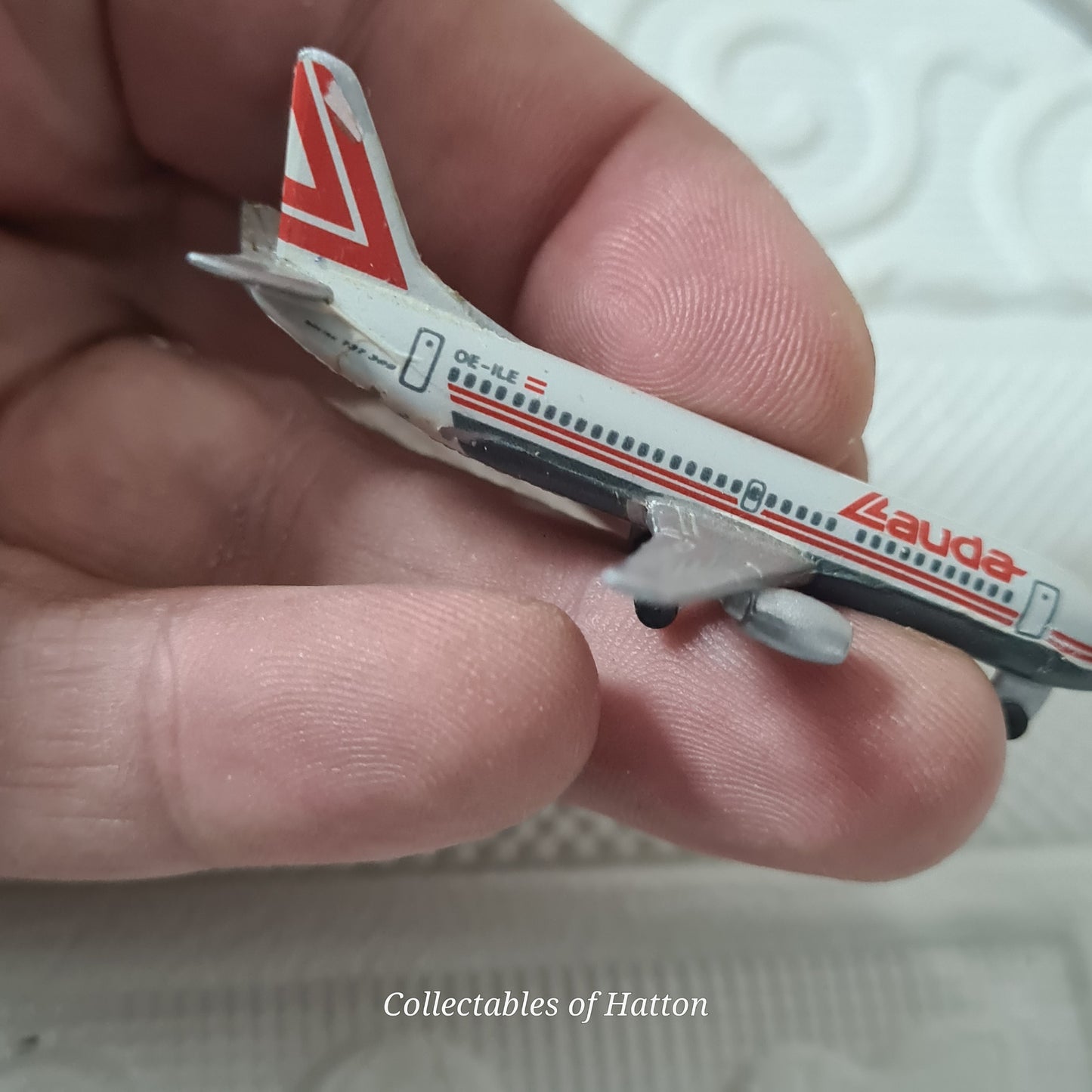 Schabak 1:600 Boeing 737-300 Lauda-Air Germany diecast plane boxed 925/56