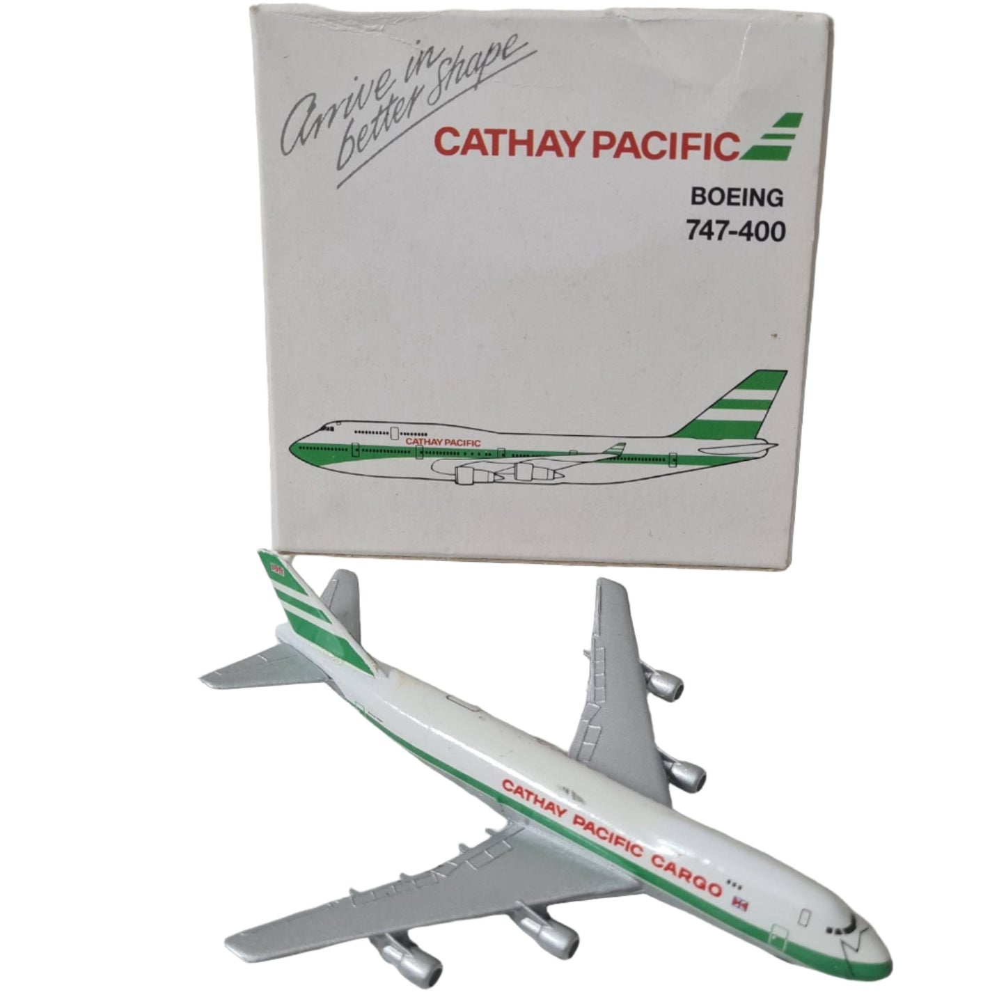 boeing 747 cathay pacific schabak diecast model