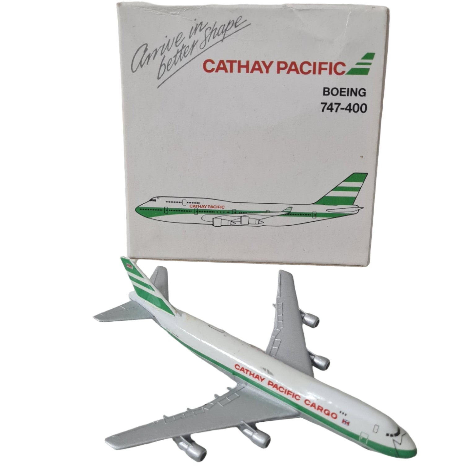 boeing 747 cathay pacific schabak diecast model