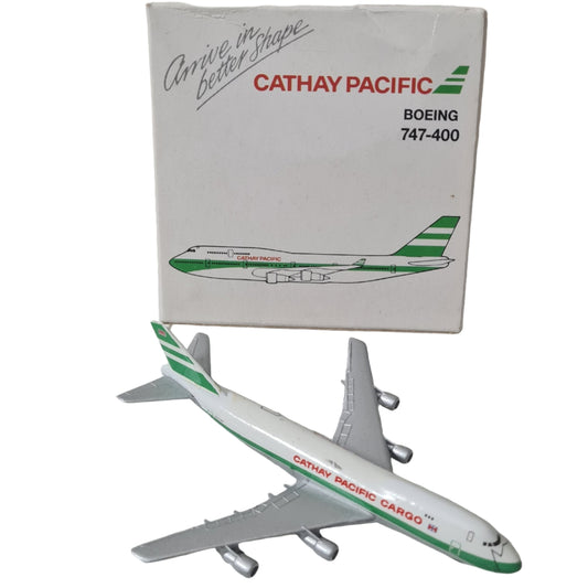boeing 747 cathay pacific schabak diecast model