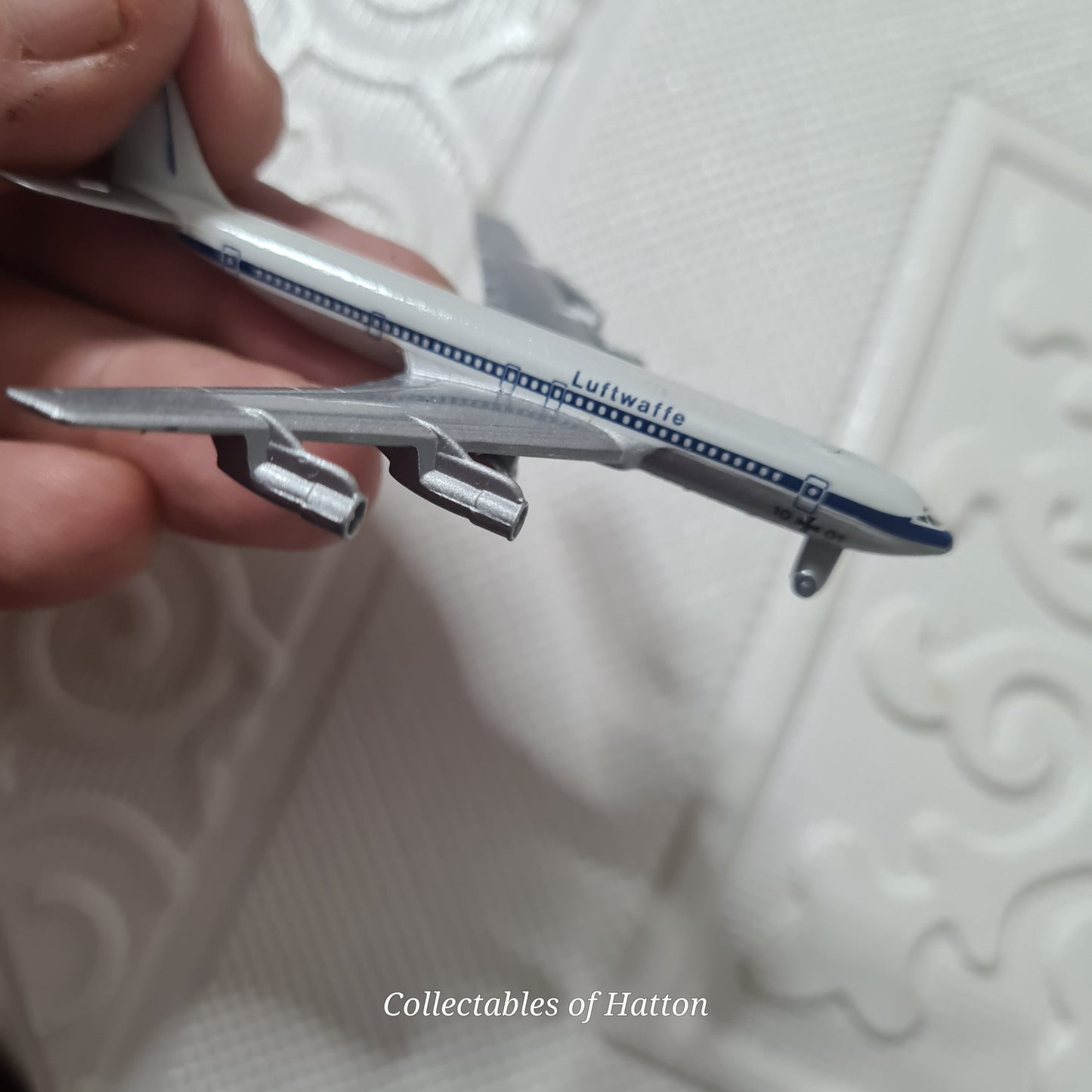 Schabak 1:600 Boeing 707 Luftwaffe  Germany diecast plane boxed 935/85