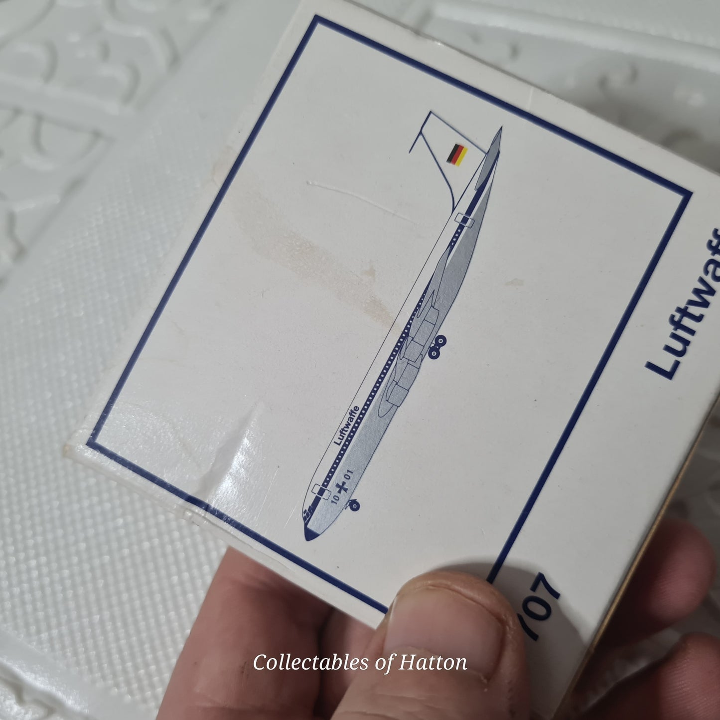 Schabak 1:600 Boeing 707 Luftwaffe  Germany diecast plane boxed 935/85