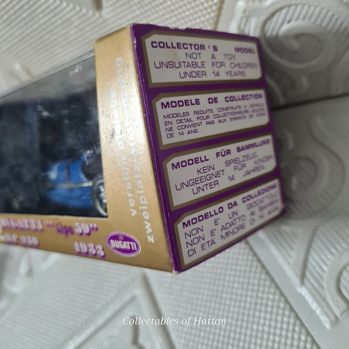 Brumm R42 1:43 Bugatti tipo 59 1933  #3 racing car diecast model boxed