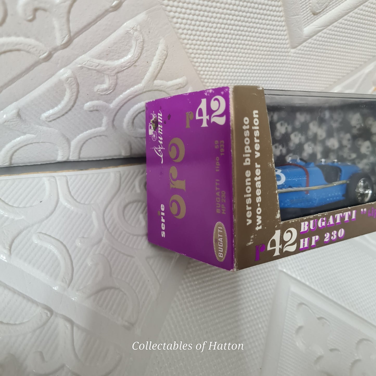 Brumm R42 1:43 Bugatti tipo 59 1933  #3 racing car diecast model boxed