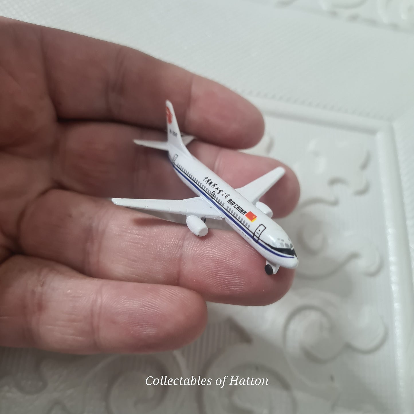 Schabak 1:600 Boeing 737-300 Air China Germany diecast plane boxed 925/77