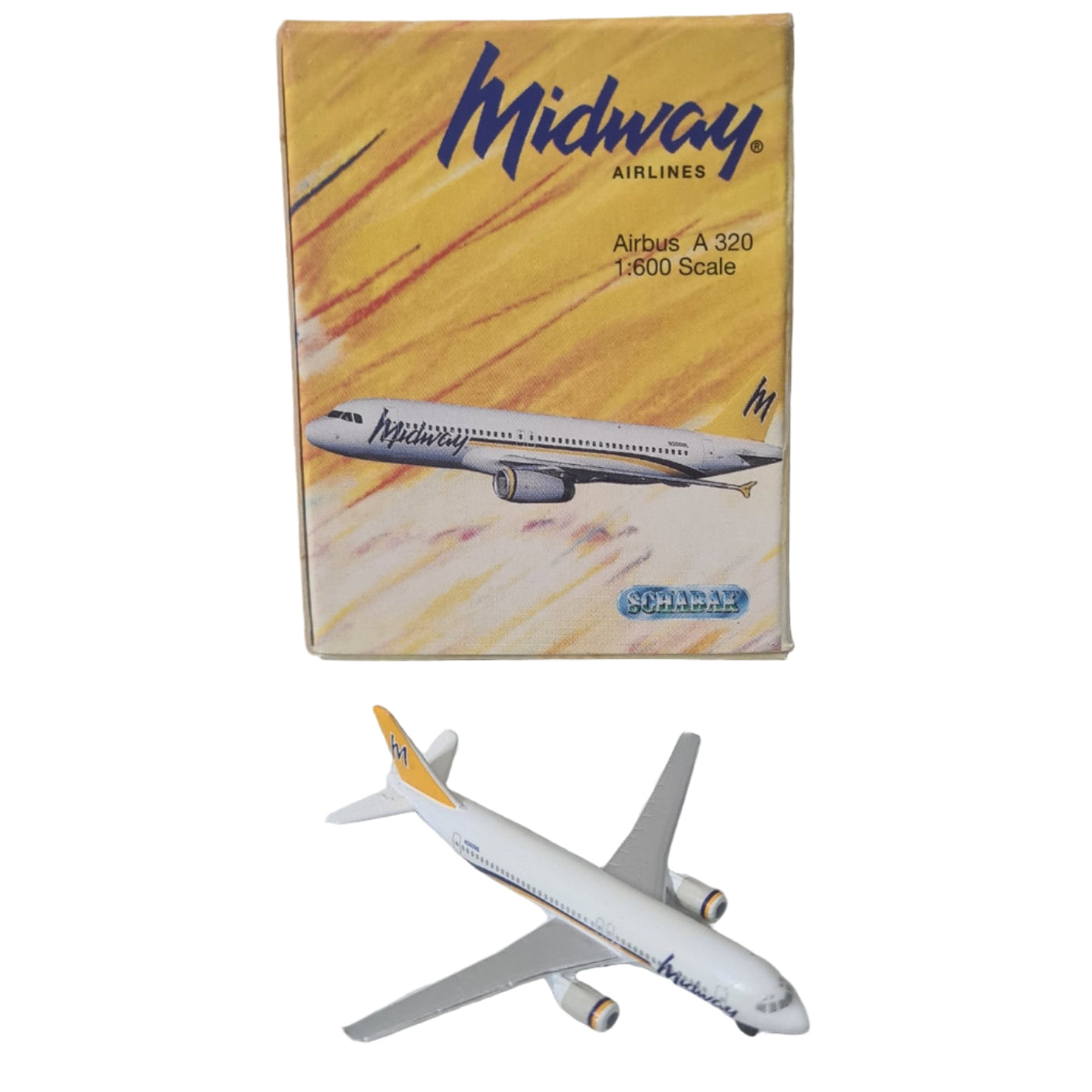 midway arlines airbus a320 model