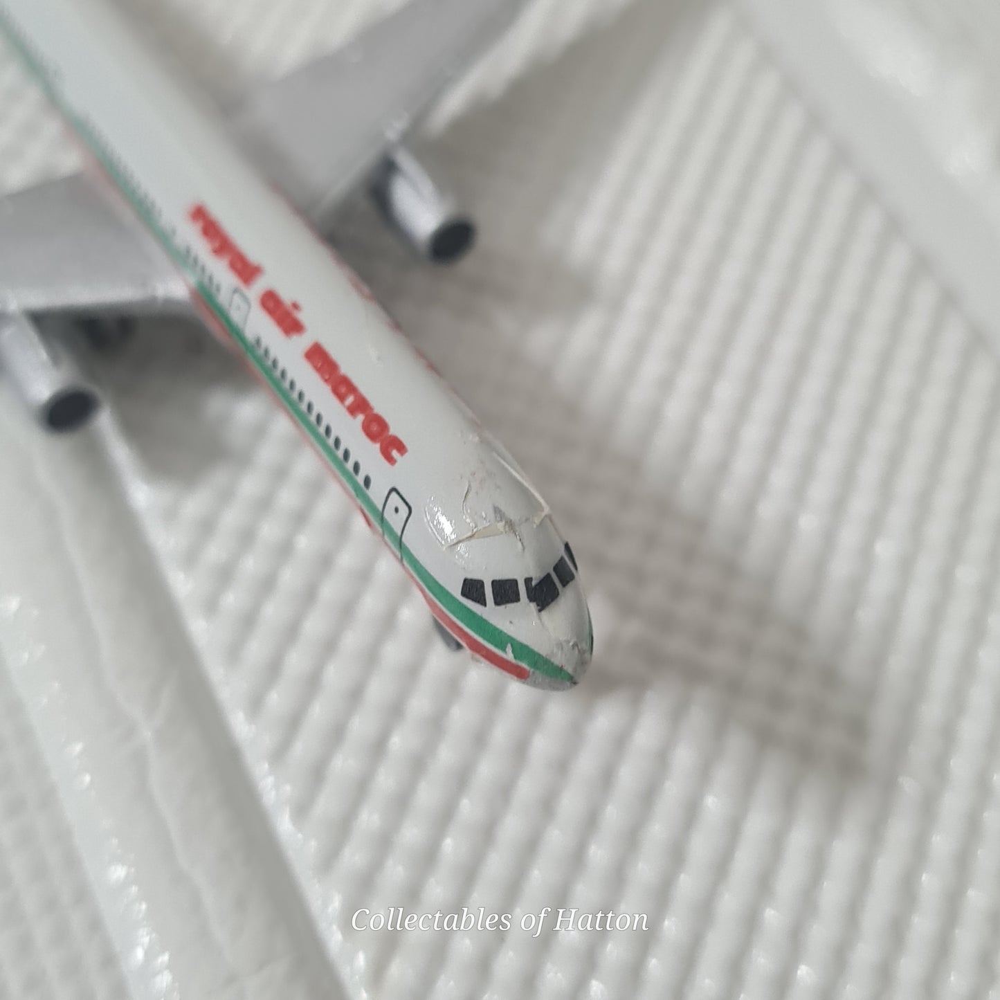 Schabak 1:600 Boeing 757 Royal Air Maroc RAM Germany diecast plane boxed 908/118