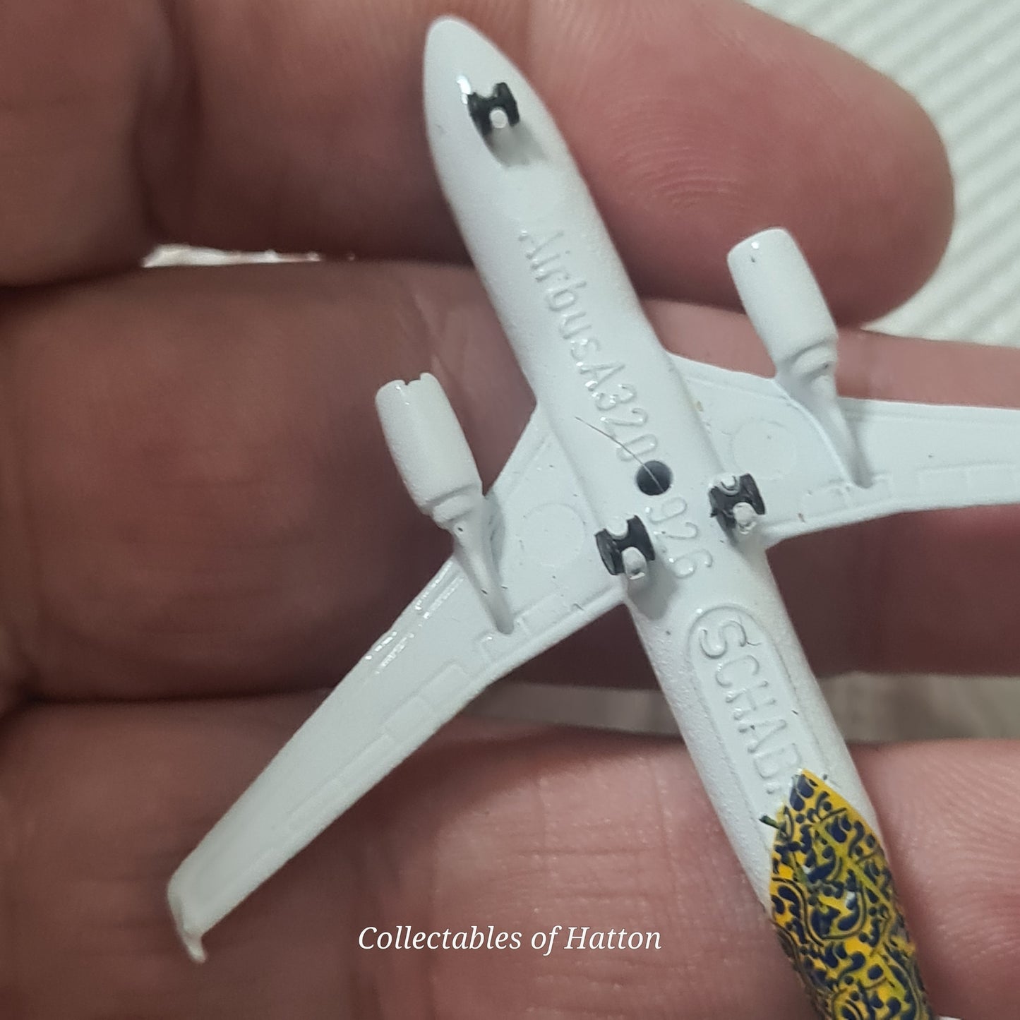 Schabak 1:600 Airbus A-320 Mexicana Germany diecast plane boxed 926/147