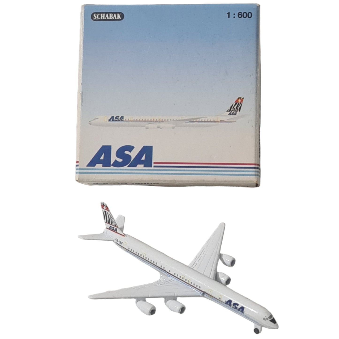 ASA DC-8-63 Diecast Schabak plane