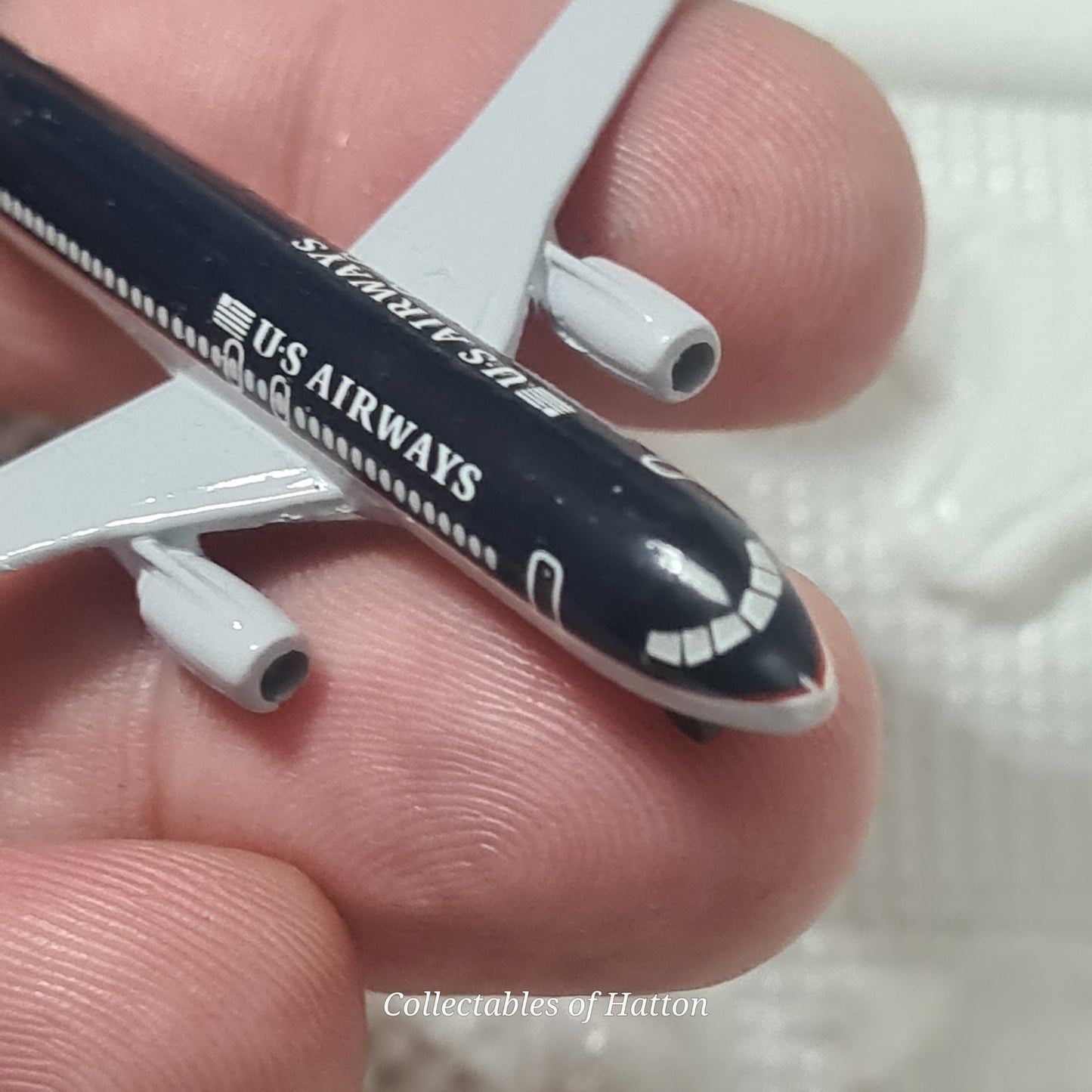 Schabak 1:600 Airbus A-320 U.S Airways Germany diecast plane boxed 926/99