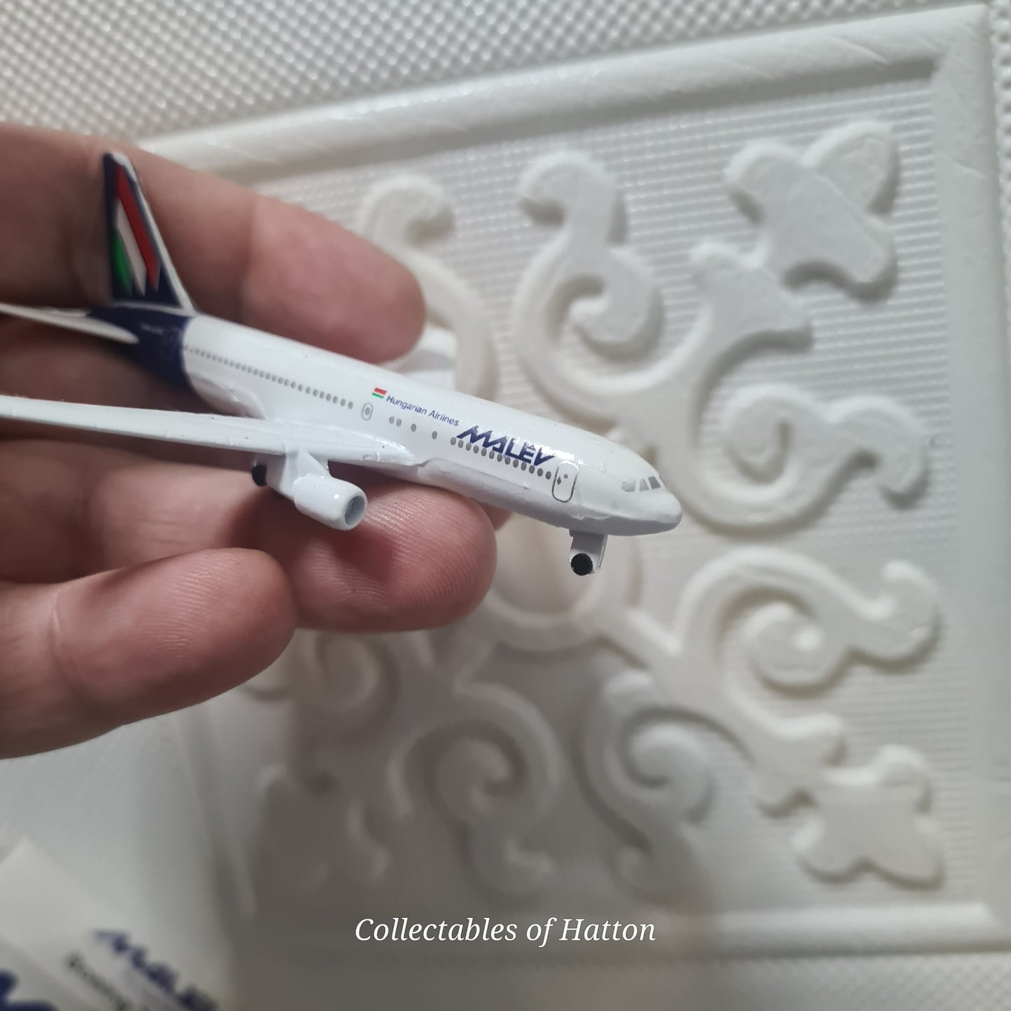 Schabak 1:600 Boeing 767-200 Malev Hungarian Airlines Germany diecast plane boxed 907/103
