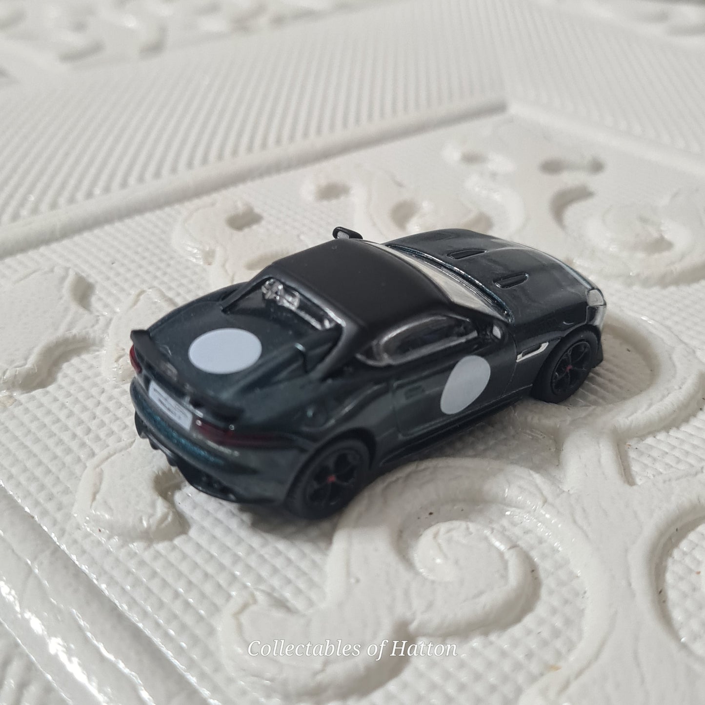 Oxford Diecast 1:76 Jaguar F-Type project met Dark Blue diecast loose excellent