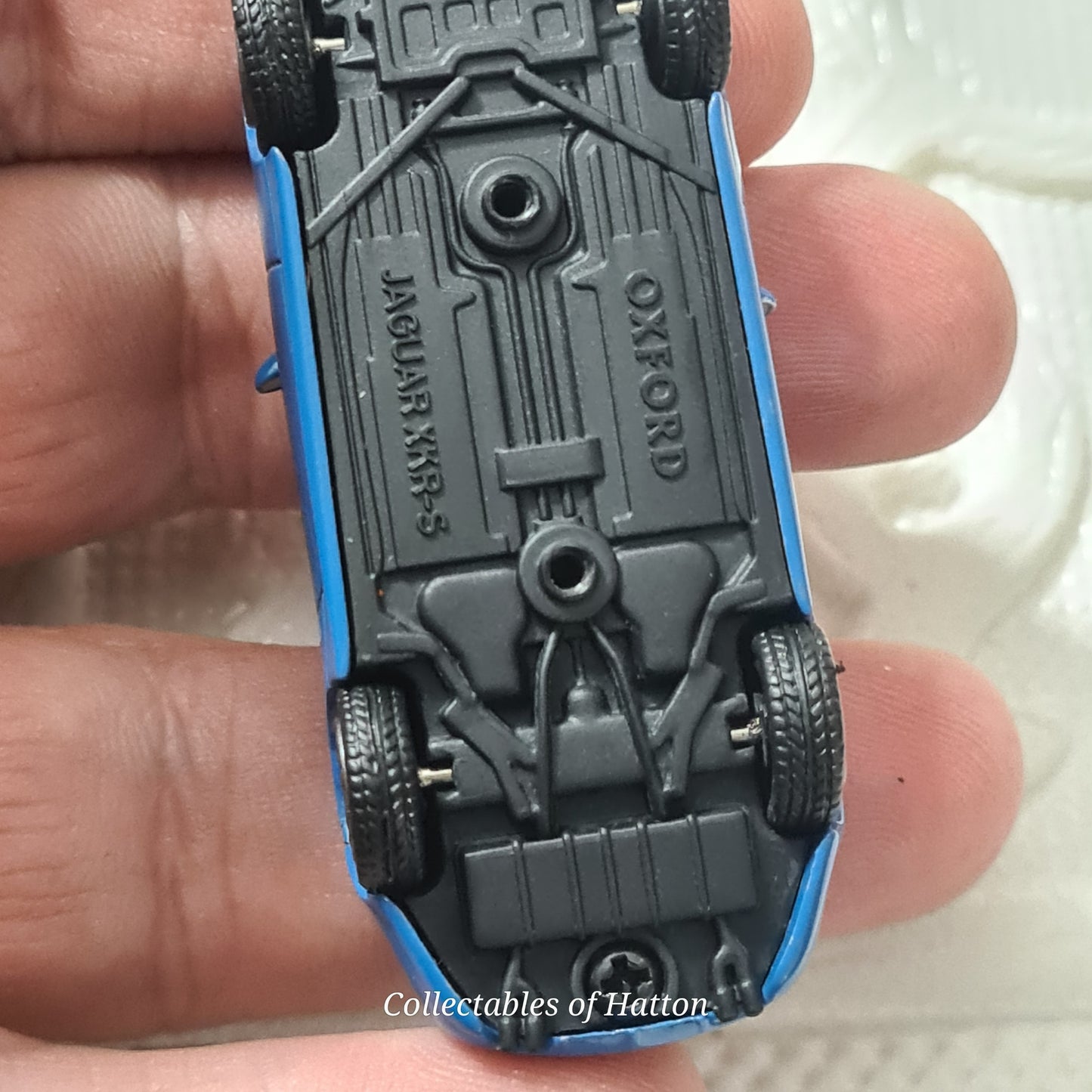 Oxford Diecast 1:76 Jaguar XKR-S Sport blue diecast loose excellent