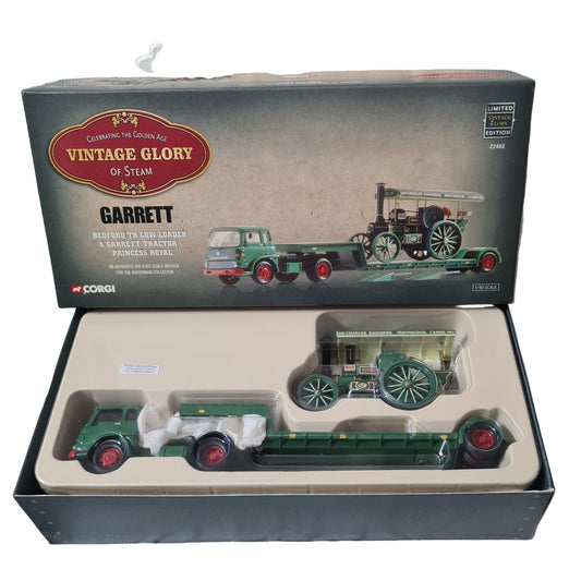 steam engine in bedford tk truck corgi model
