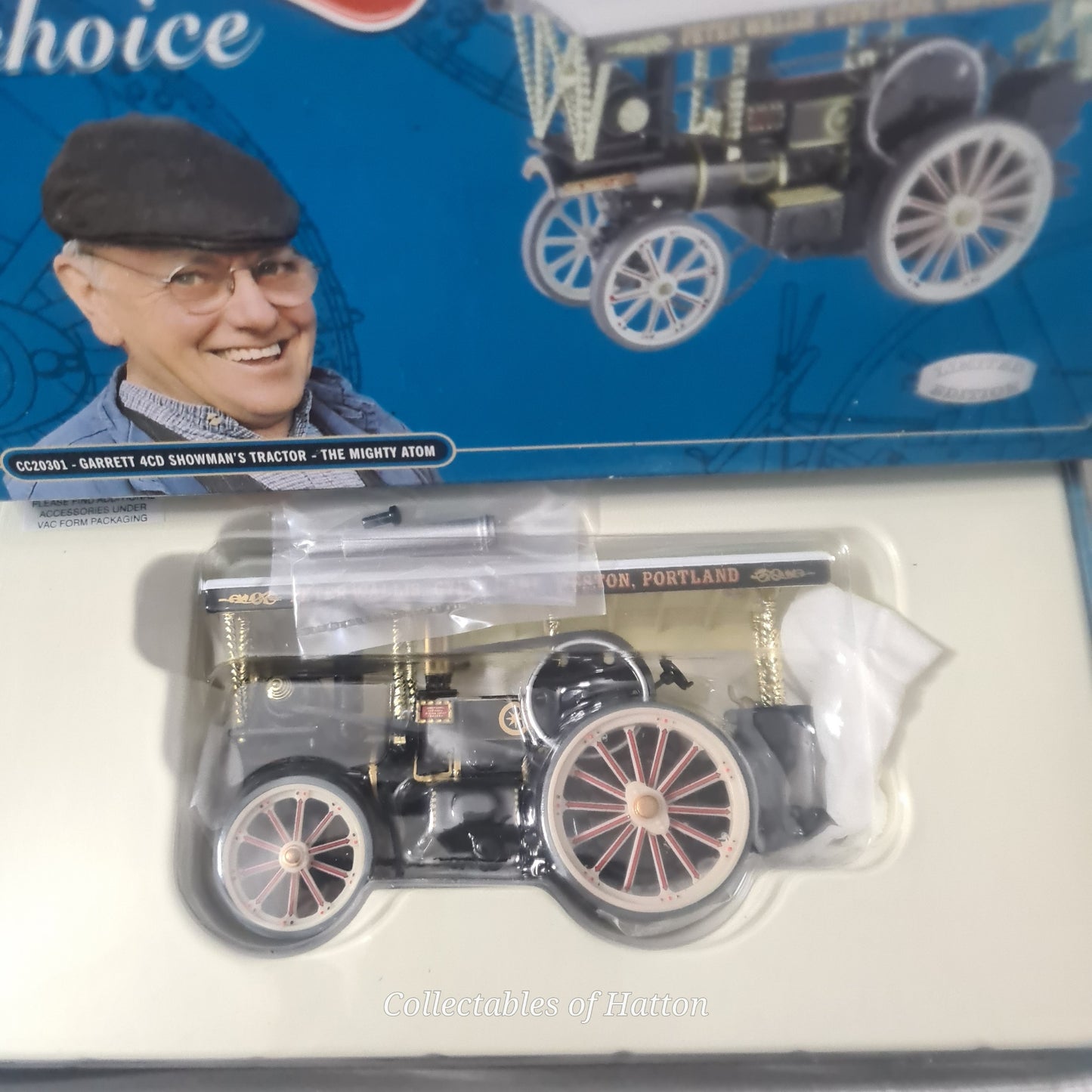 Corgi CC20301 Dibnah's Choice Garrett 4CD Showmans tractor the mighty atom mint boxed