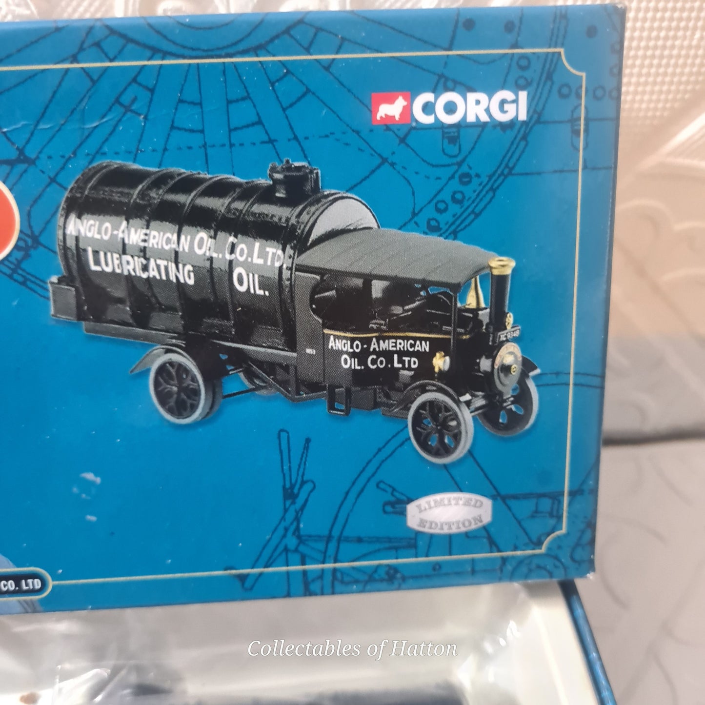 Corgi CC20203 Dibnah's Choice Foden Steam Tanker Anglo American Oil mint boxed