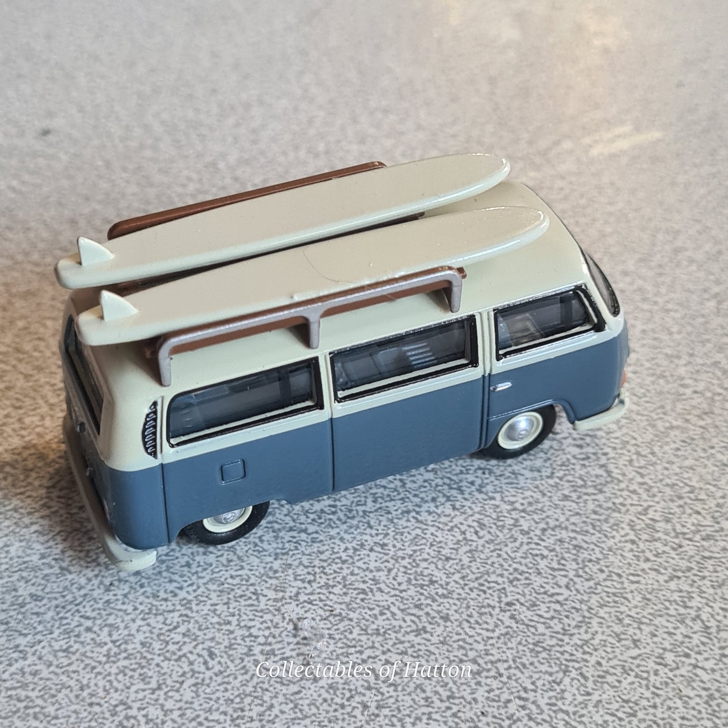 Oxford Diecast 1:76 Volkswagen VW camper/Bus  battleship grey white loose superb