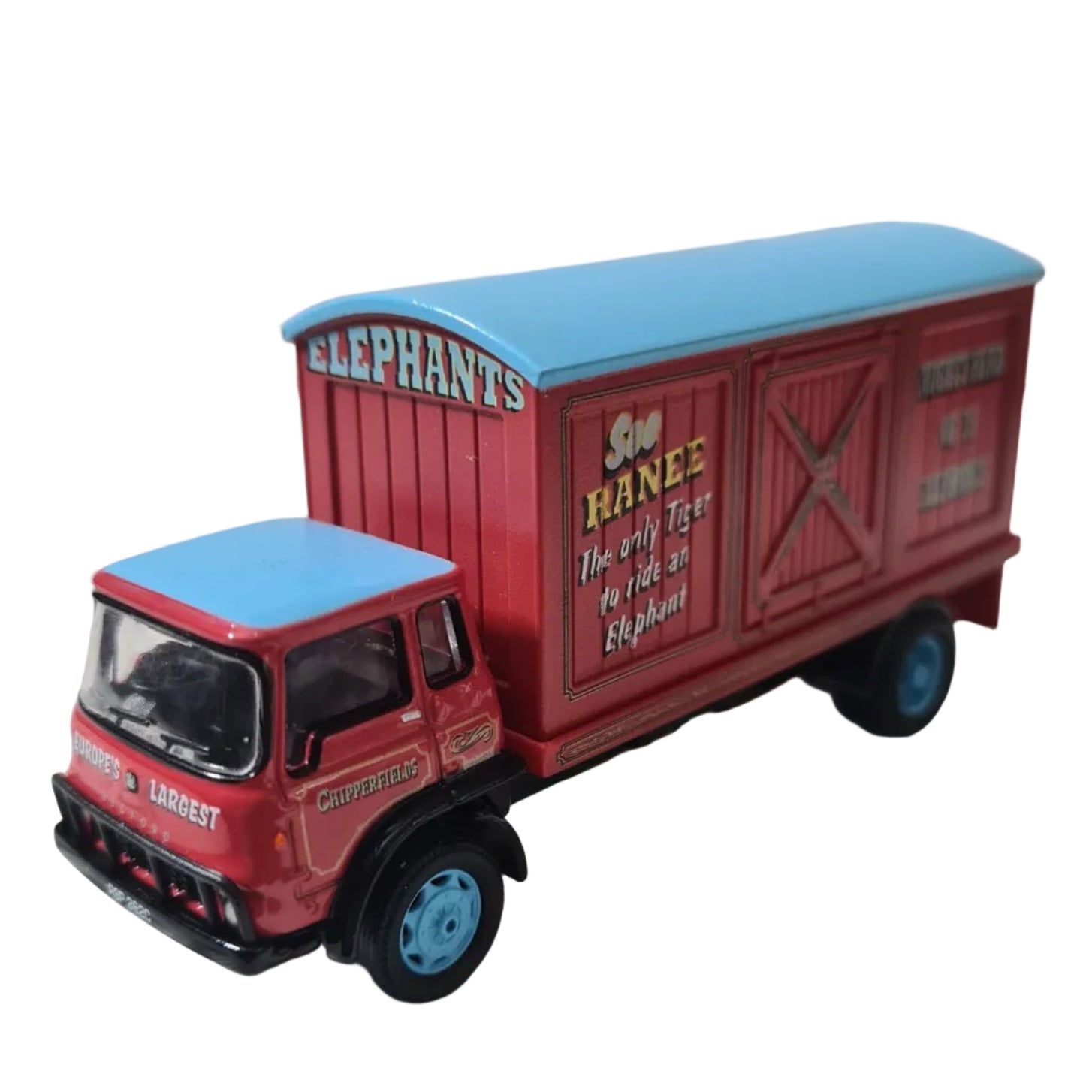 chipperfields circus elephant bedford tk truck