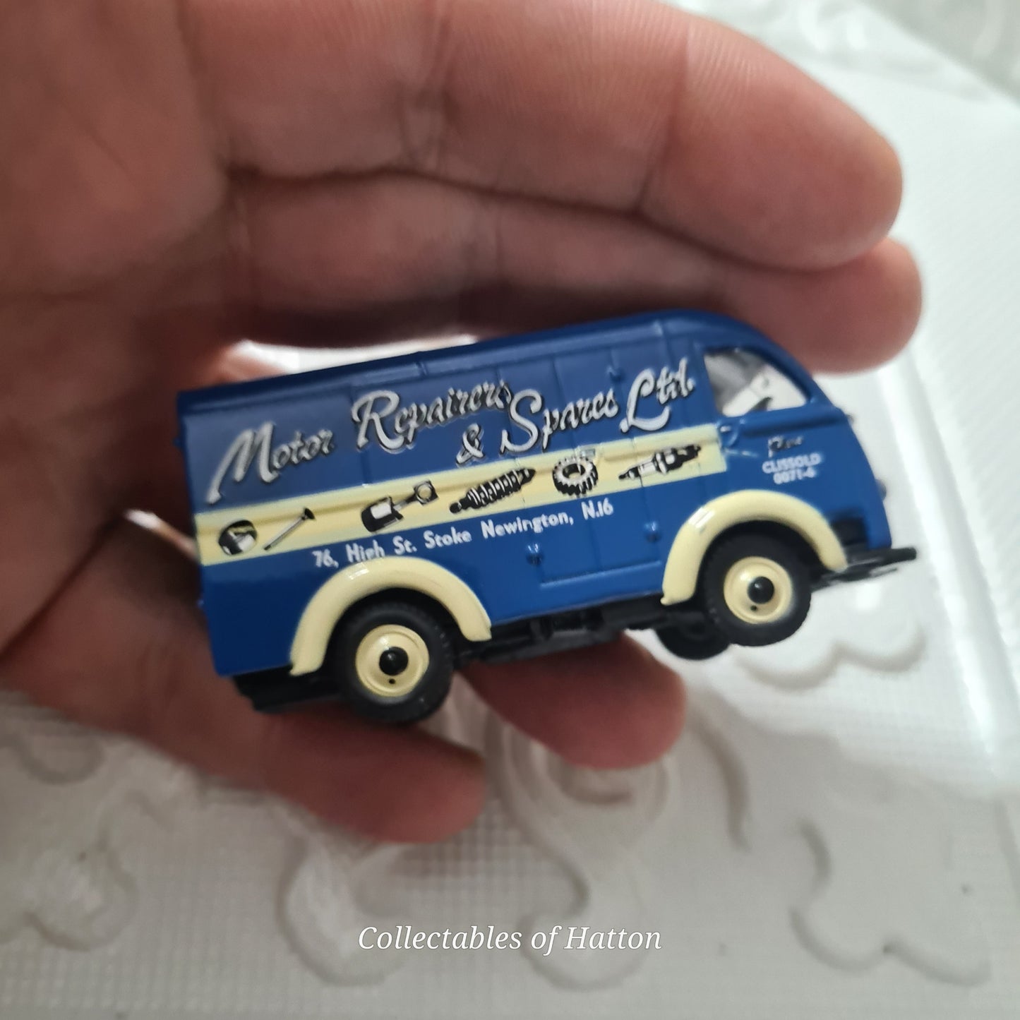 Oxford Diecast 1:76 Austin K8 3 Way motor repairers & spares loose excellent