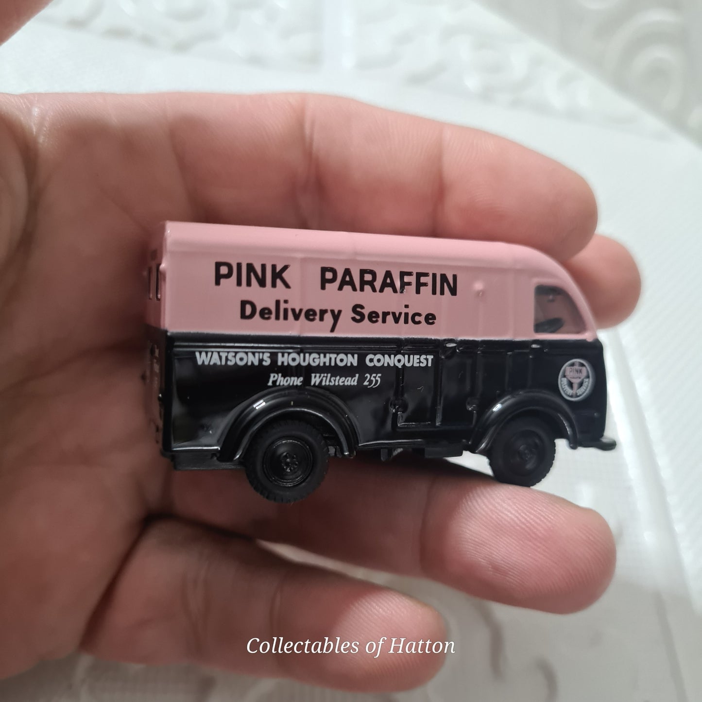 Oxford Diecast 1:76 Austin K8 3 Way Van Watson's pink paraffin  loose excellent