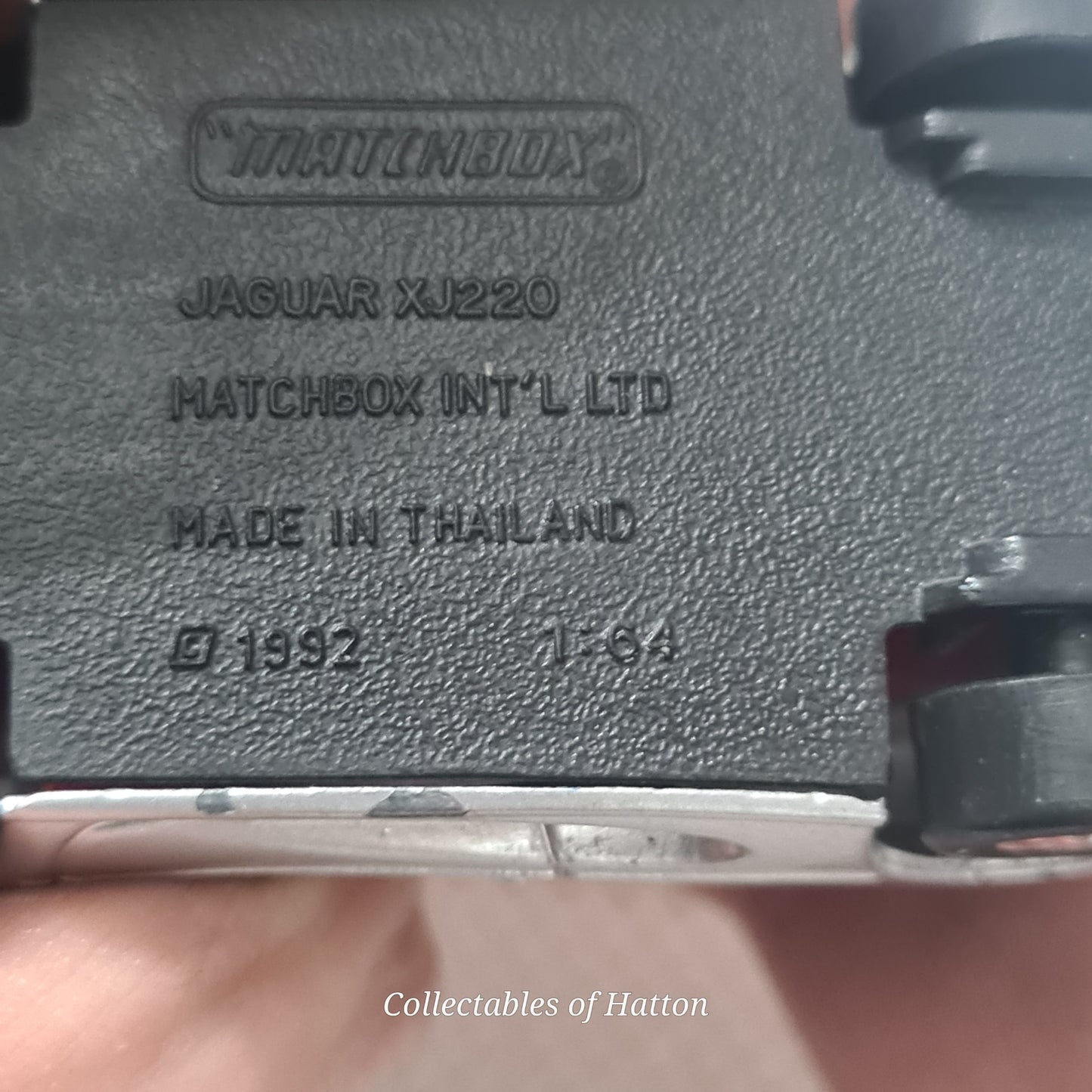 Matchbox 75 Series 1992 Jaguar XJ220 Silver pre-production model