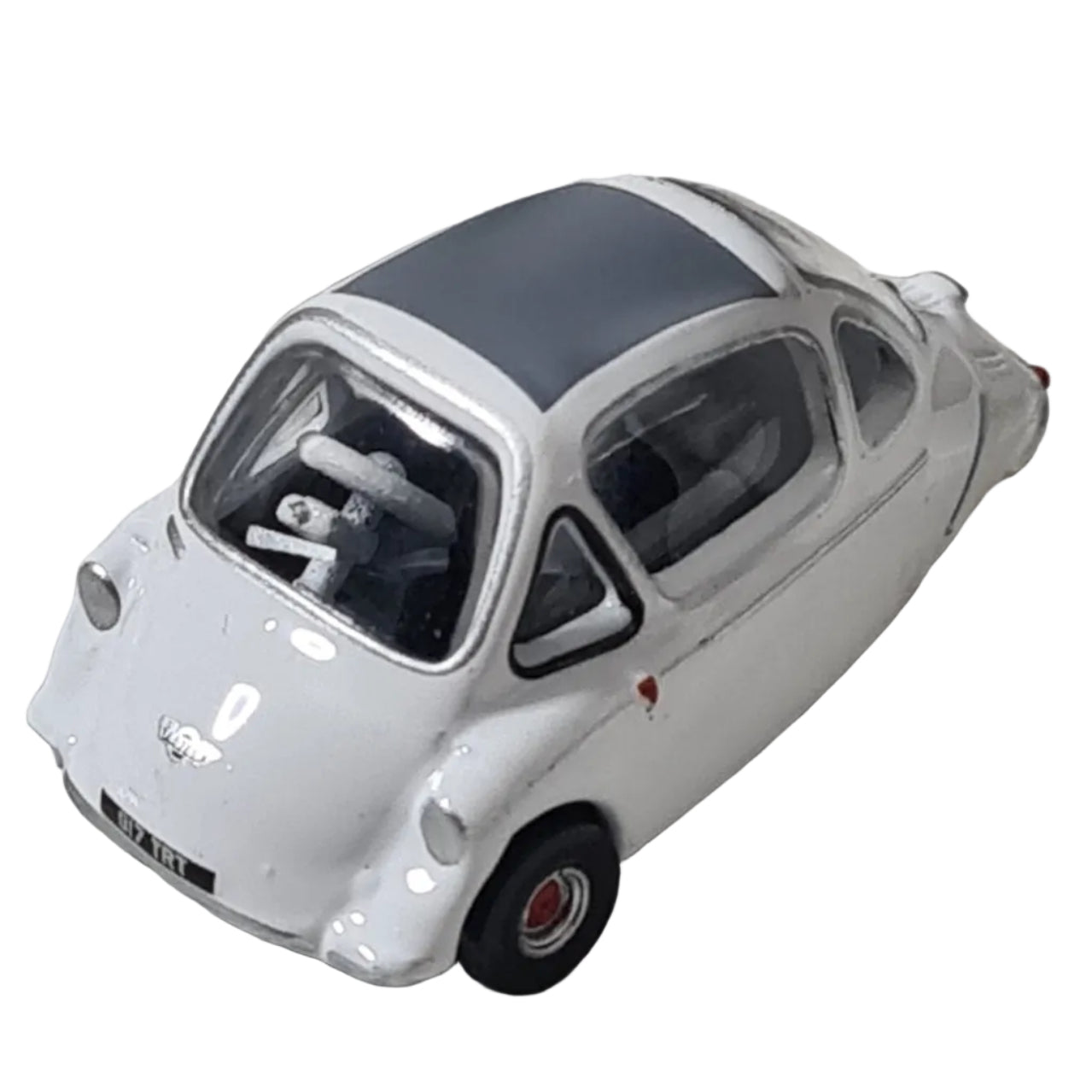 Oxford  Diecast 1:76 Heinkel Trojan Microcar White loose excellent