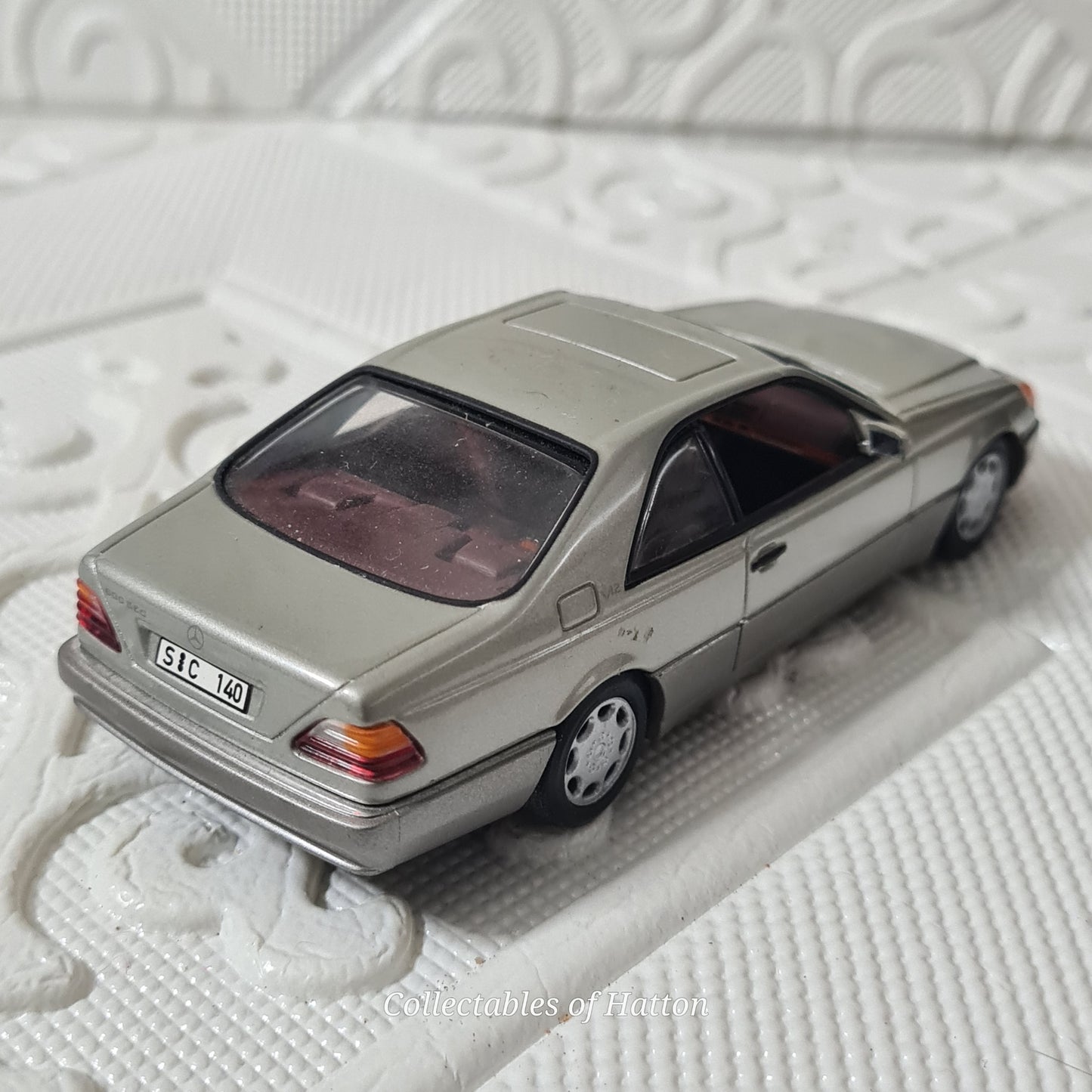 Minichamps 1:43 Mercedes-Benz 600 sec silver loose excellent diecast