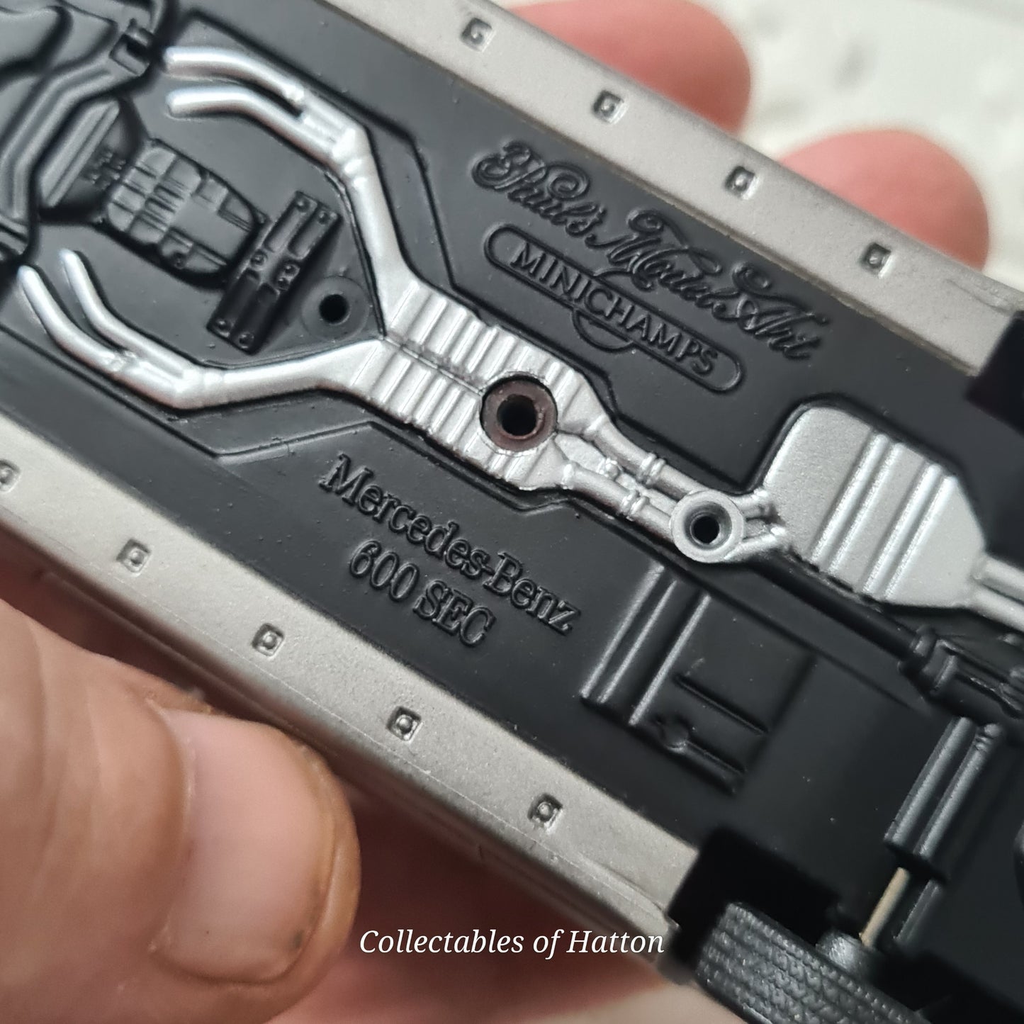 Minichamps 1:43 Mercedes-Benz 600 sec silver loose excellent diecast