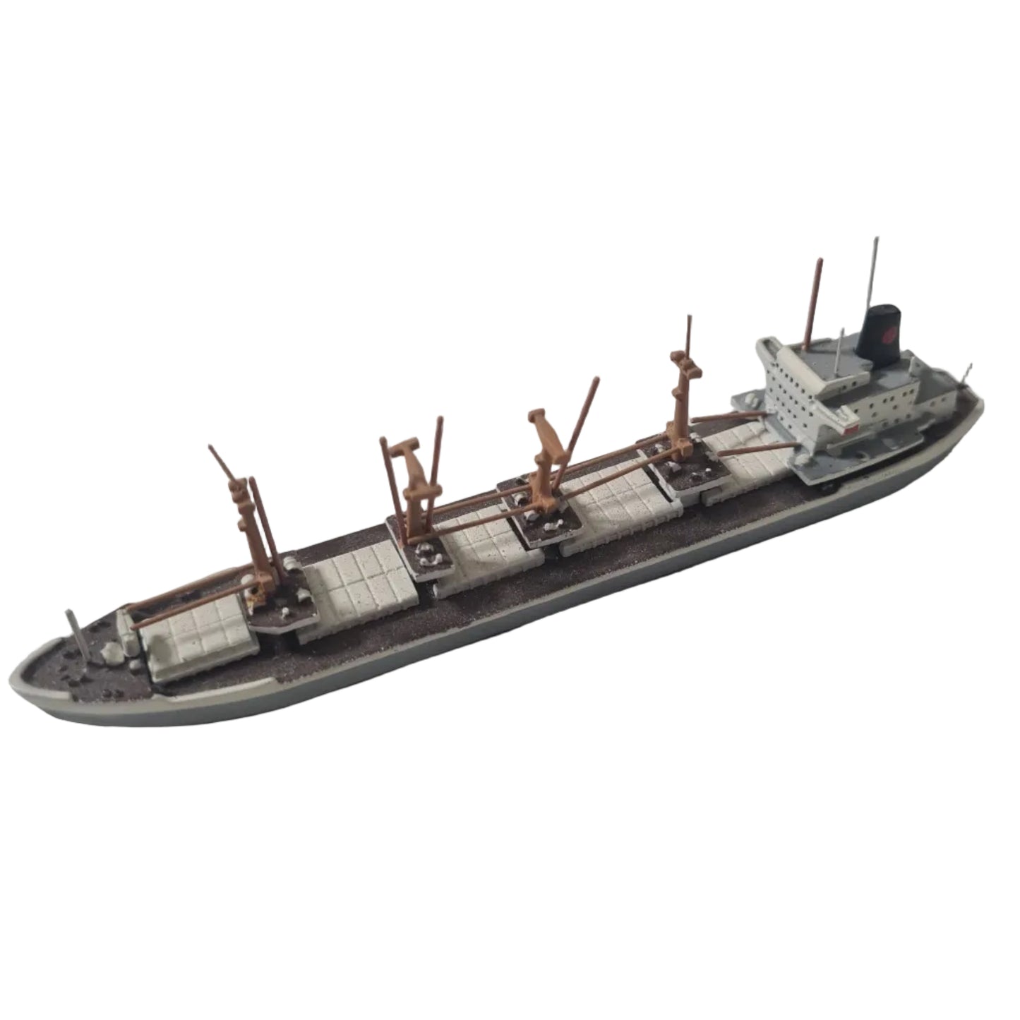 Hansa S 375 1:1250 Waterline Freighter "Lumumba" type GLR 1974 metal model ship loose