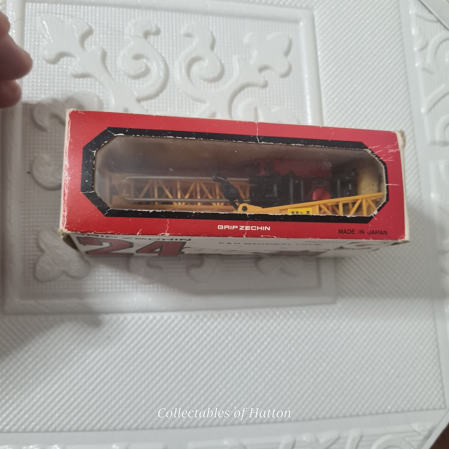 Grip Zechin 24 P&H Machinery Crane mint boxed retro japan diecast model