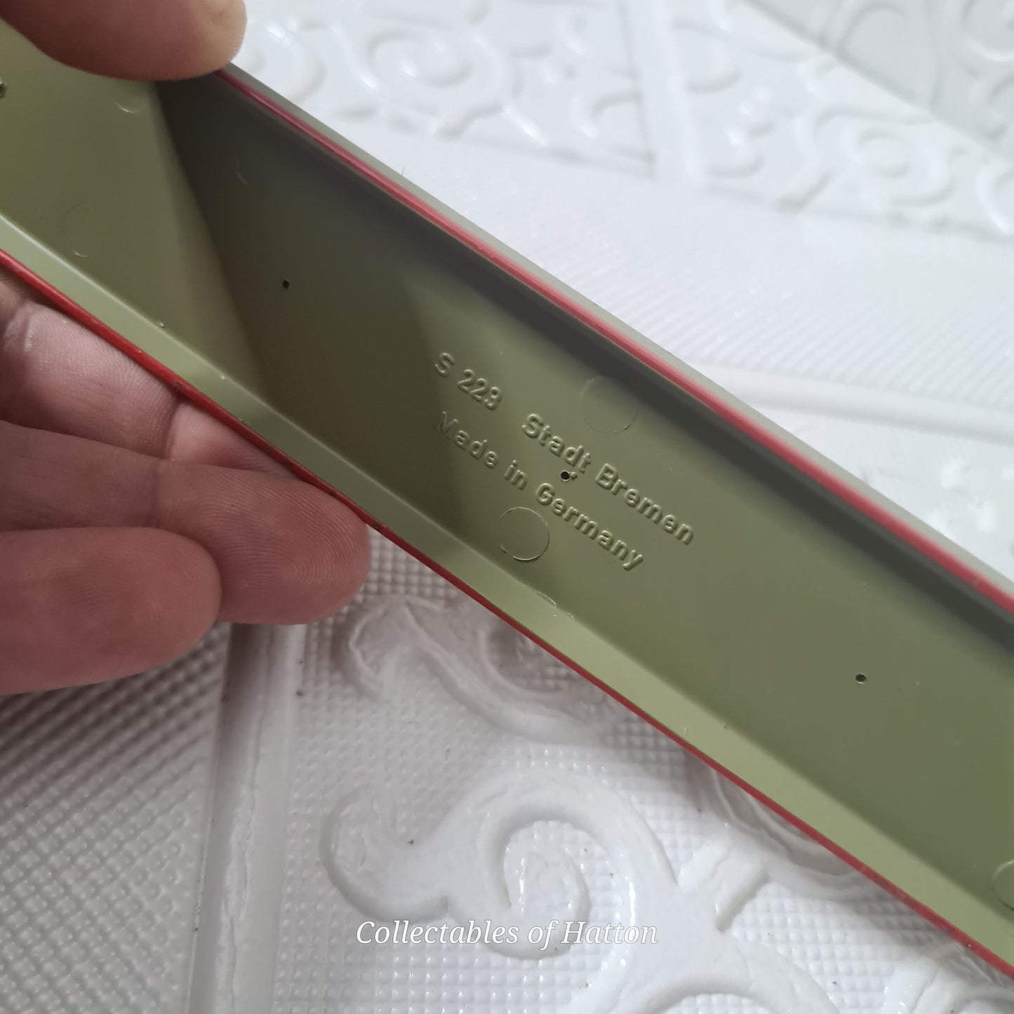 Hansa S 223 1:1250 Waterline Tanker "Stadt Bremen" rare metal model ship loose nice example