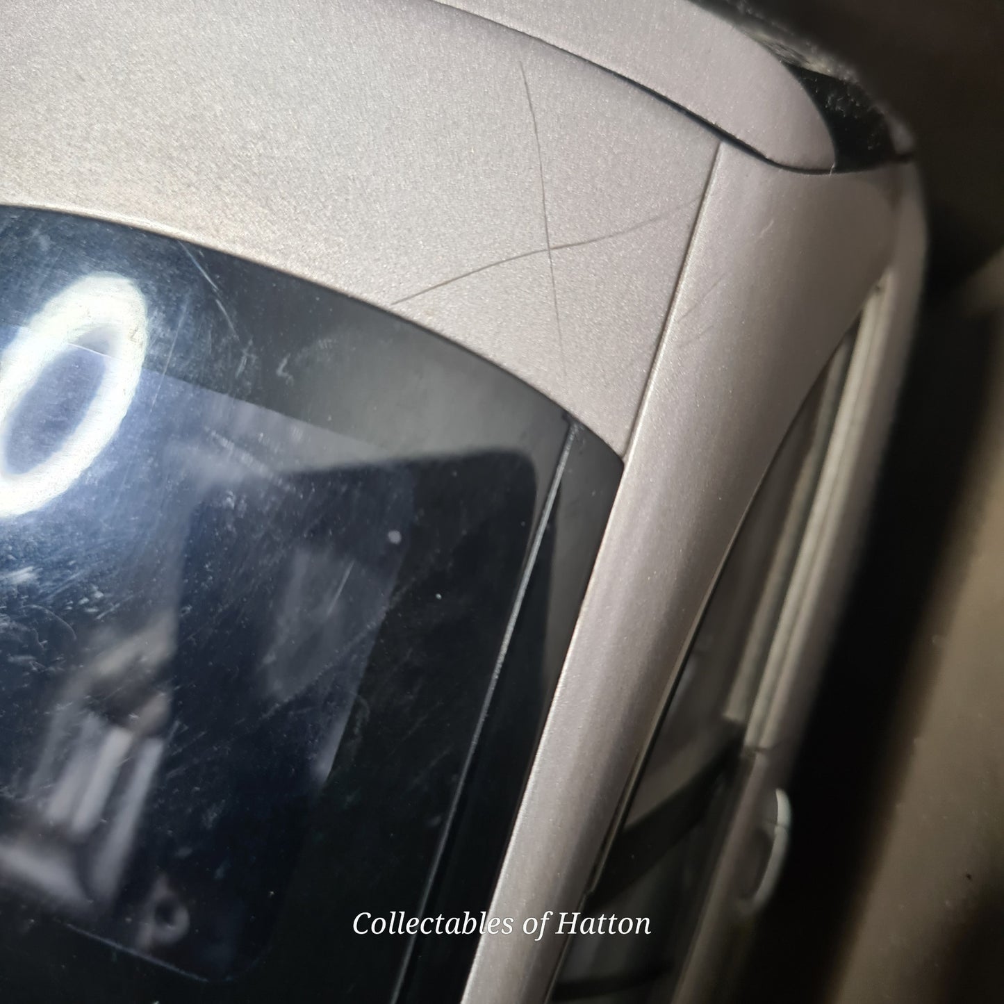 MINICHAMPS 1:18 2005 MERCEDES-BENZ R-CLASS silver rare dealership model very good but used