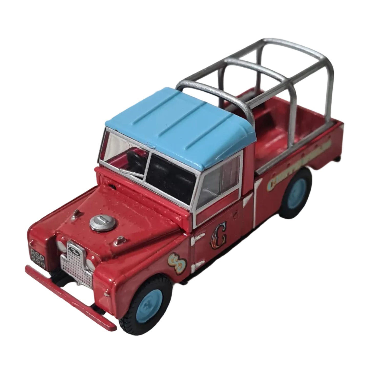 oxford diecast land rover chipperfields circus