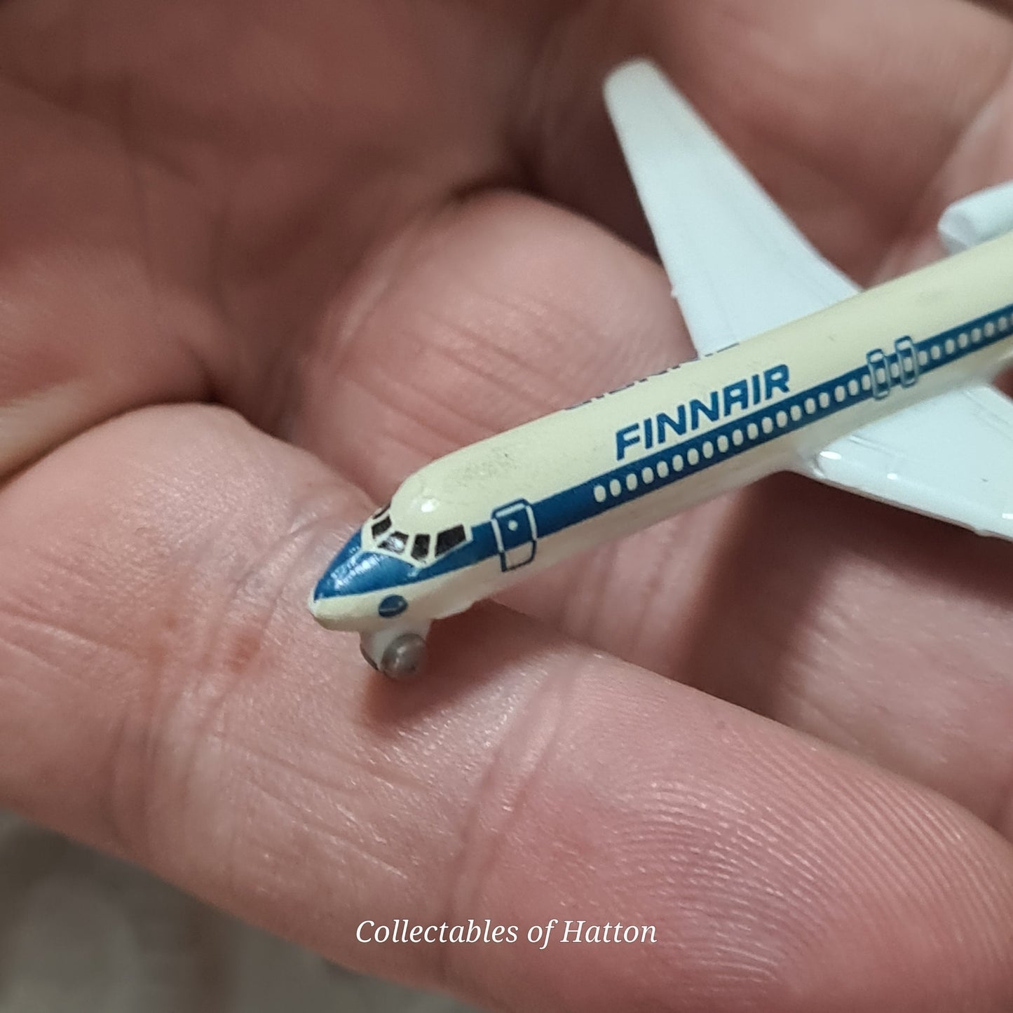 Schabak 1:600 Douglas DC-9-42 Finnair Germany diecast plane boxed 924/59b