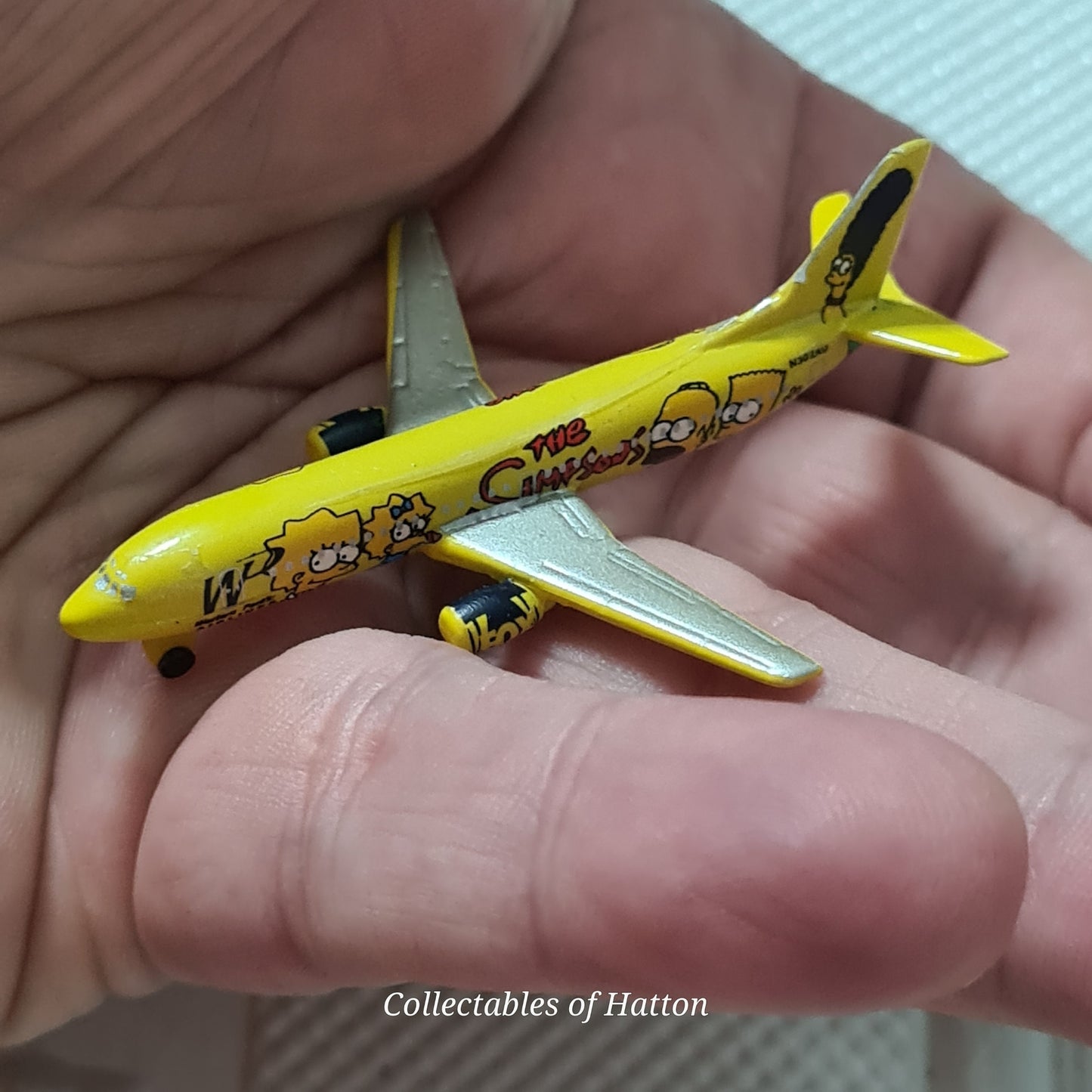 Schabak 1:600 Boeing 737-300 Western Pacific The Simpsons Germany diecast plane boxed 925/171